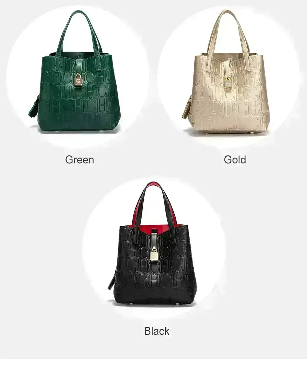 CH Brand Women's Handbag Large Capacity, Letter Elements Women's Handbag 2026 Classic Fashion Shoulder Bag