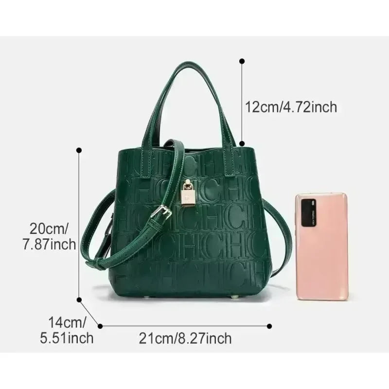 CH Brand Women's Handbag Large Capacity, Letter Elements Women's Handbag 2026 Classic Fashion Shoulder Bag